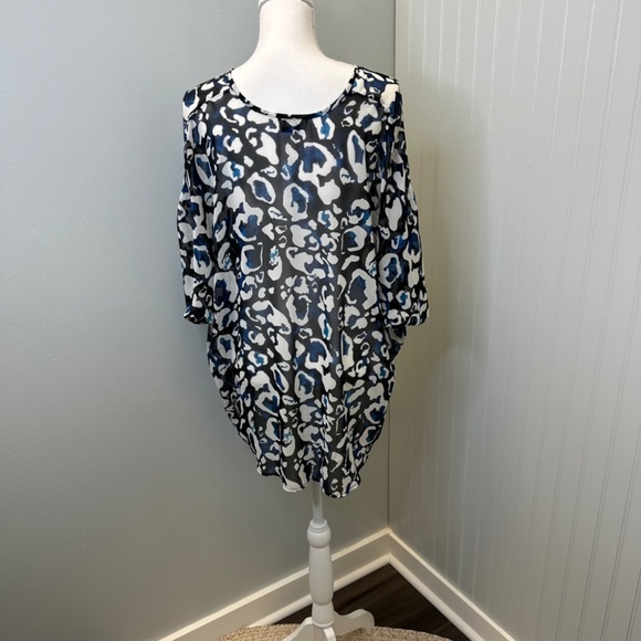 Show me your MUMU Cheetah print tunic loose fit top size XSmall - Picture 3 of 9